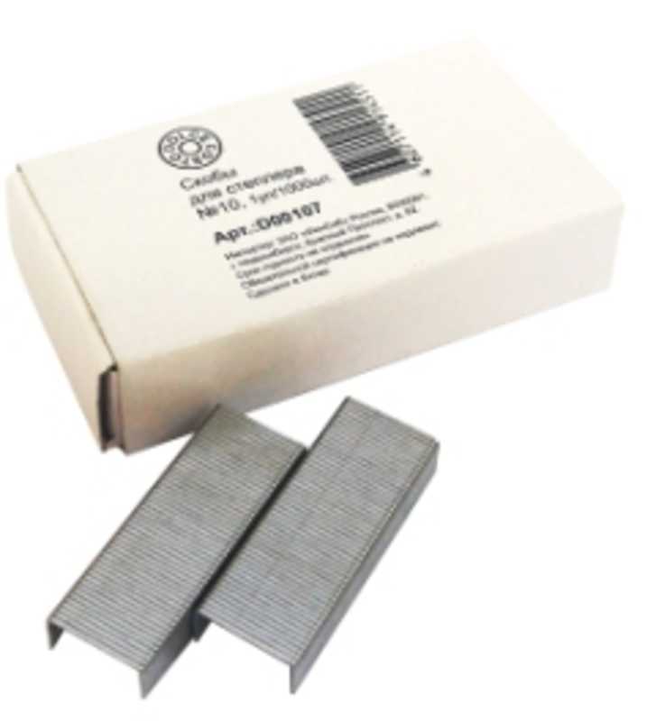 Скобы 10 DOLCE COSTO оцинкованные 1000шт.(D00107)(1/20/1000)