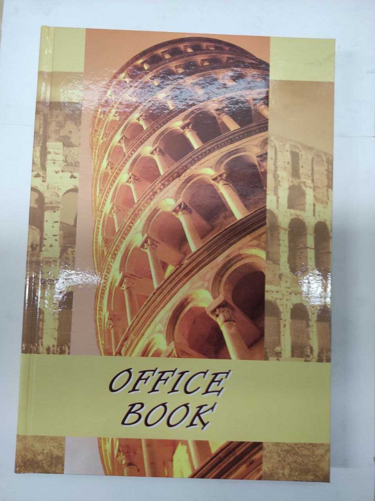 Книга канцелярская А4 200л., тв.обл., офс., линия КА063Л (1/12)