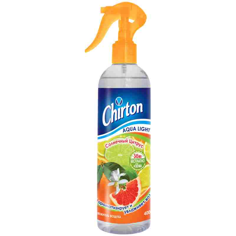 Освежитель CHIRTON 400мл Аква Лайт Солнечный Цитрус (234636)(1/10)