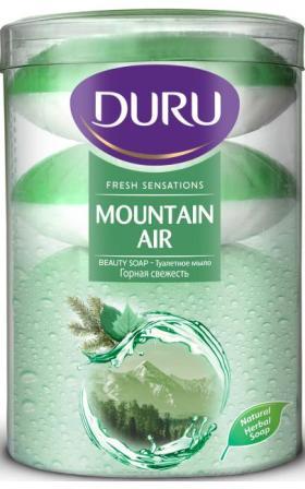 Мыло  4*100г Duru Fresh Sensations Горная свежесть (1/16)