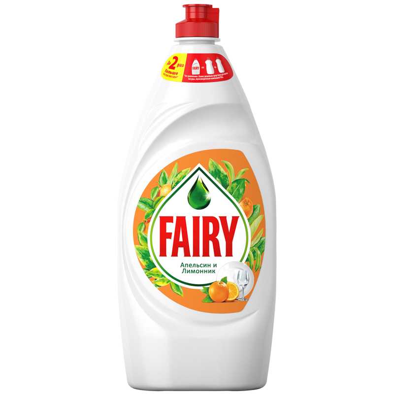 Средство для посуды FAIRY 900мл Апельсин и Лимонник (4015400992097)(1/12)