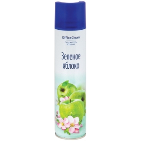 Освежитель OfficeClean 300мл Зеленое яблоко (258830)(1/12)
